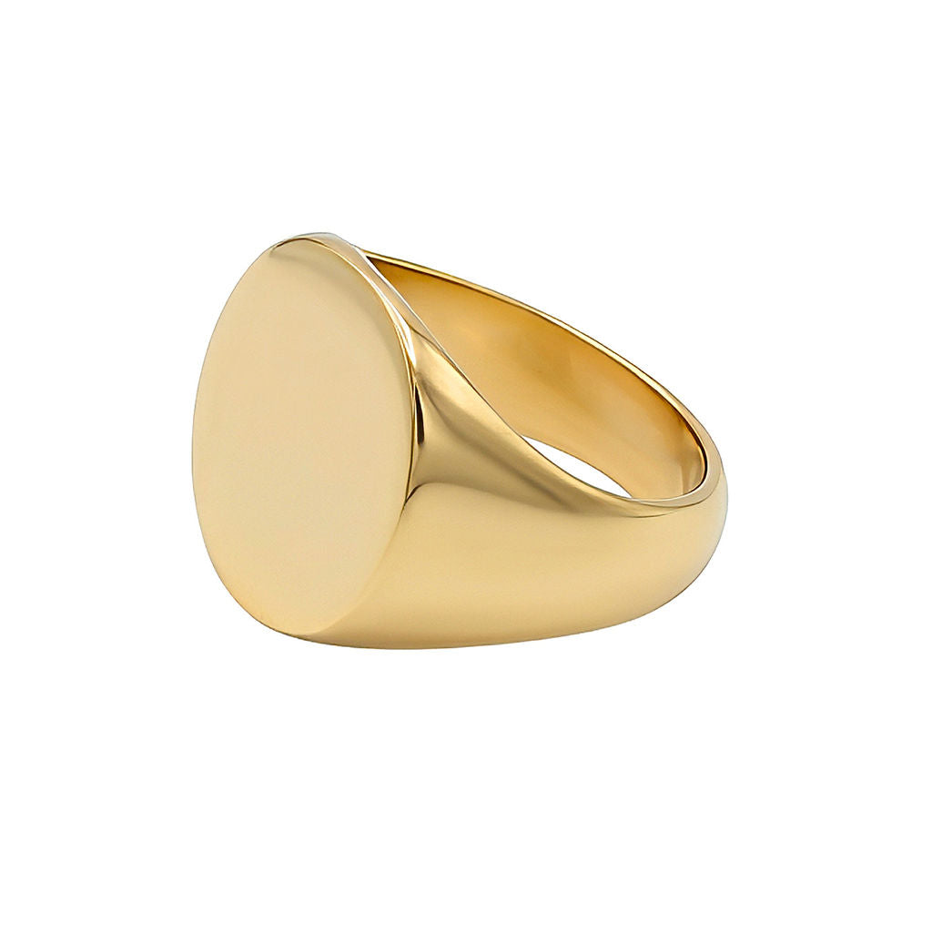Flat-Top Signet Ring | Tanya Ecodunia