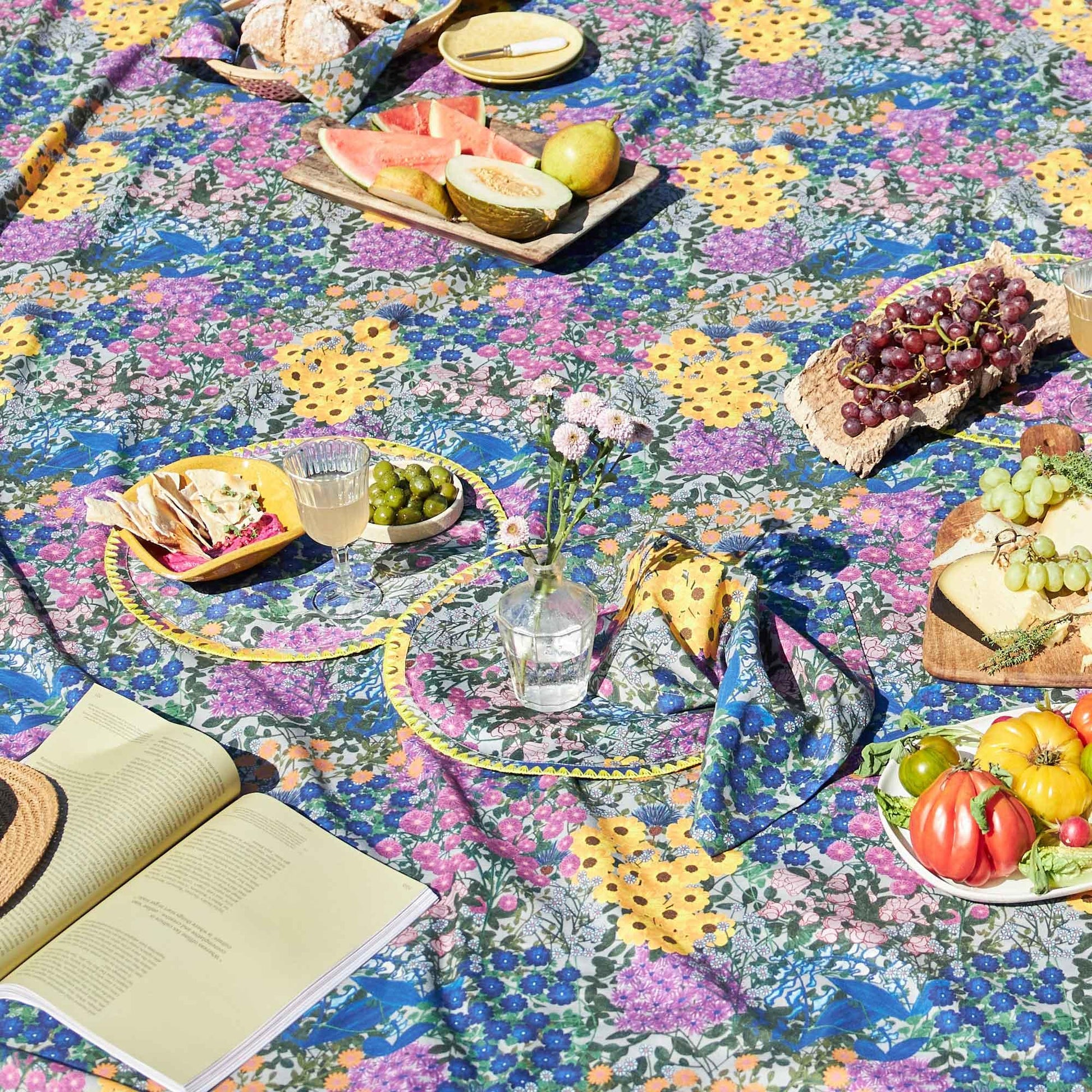 Tablecloth Pré Fleuri - Sophie Williamson Design