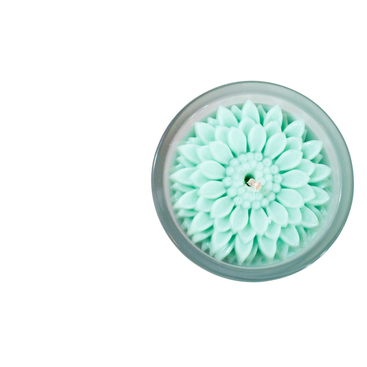 Dahlia Flower Candle