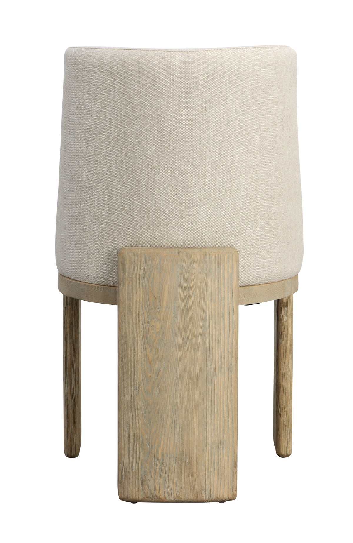 Cora Linen Upholstered Dining Chair with Ash Wood Frame