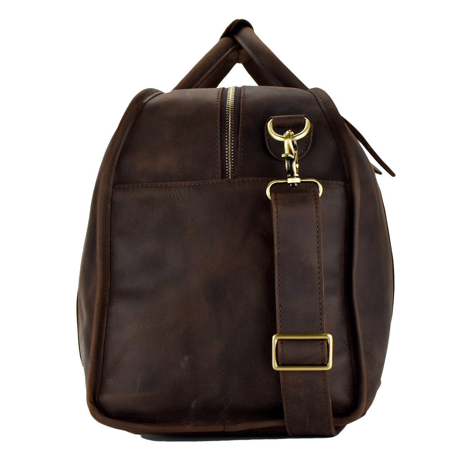 WANDERLUST Large EveryDay Bag ~ Dark Brown ~-Luggage-Prince of Scots-Prince of Scots