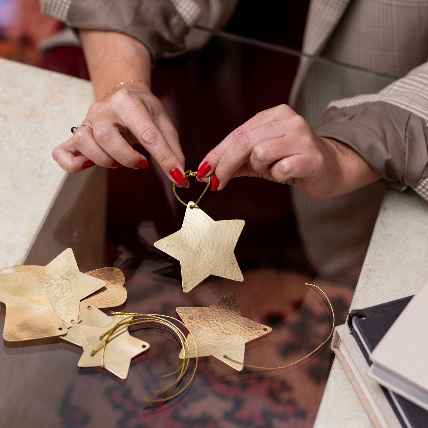 Handcrafted Brass Ornament | Star