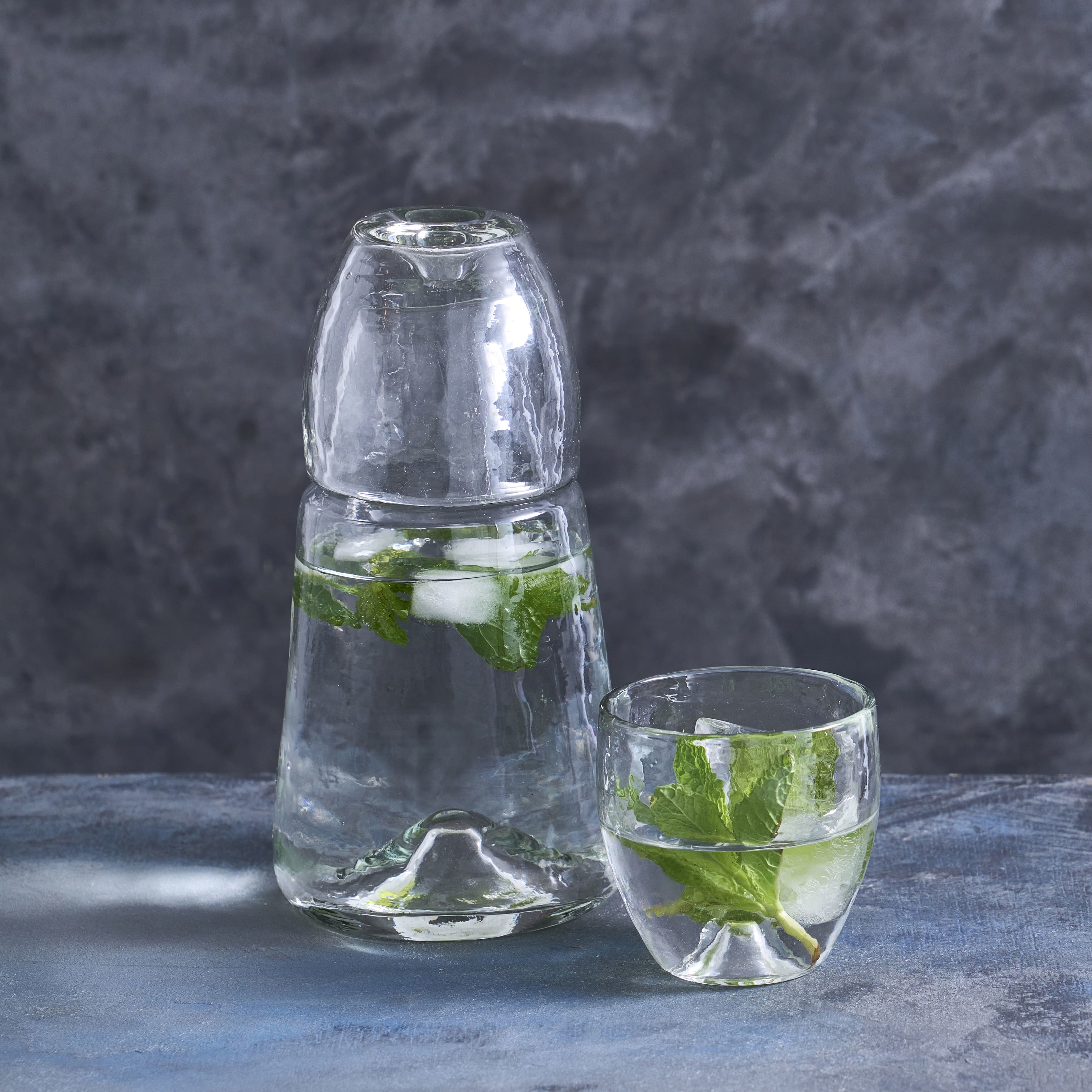 Pebbled Bedside Carafe Set