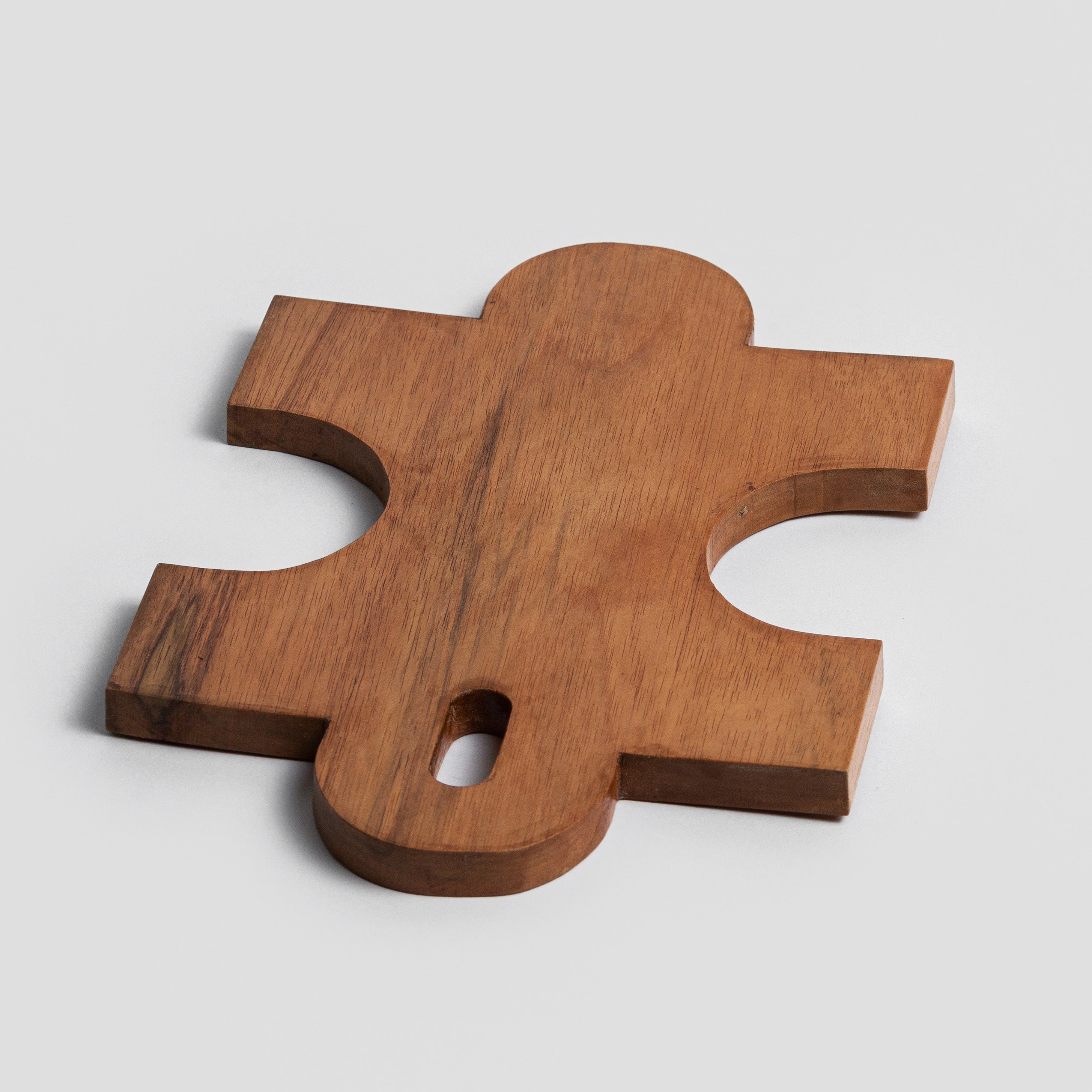 Puzzle piece wooden cutting board  - 11