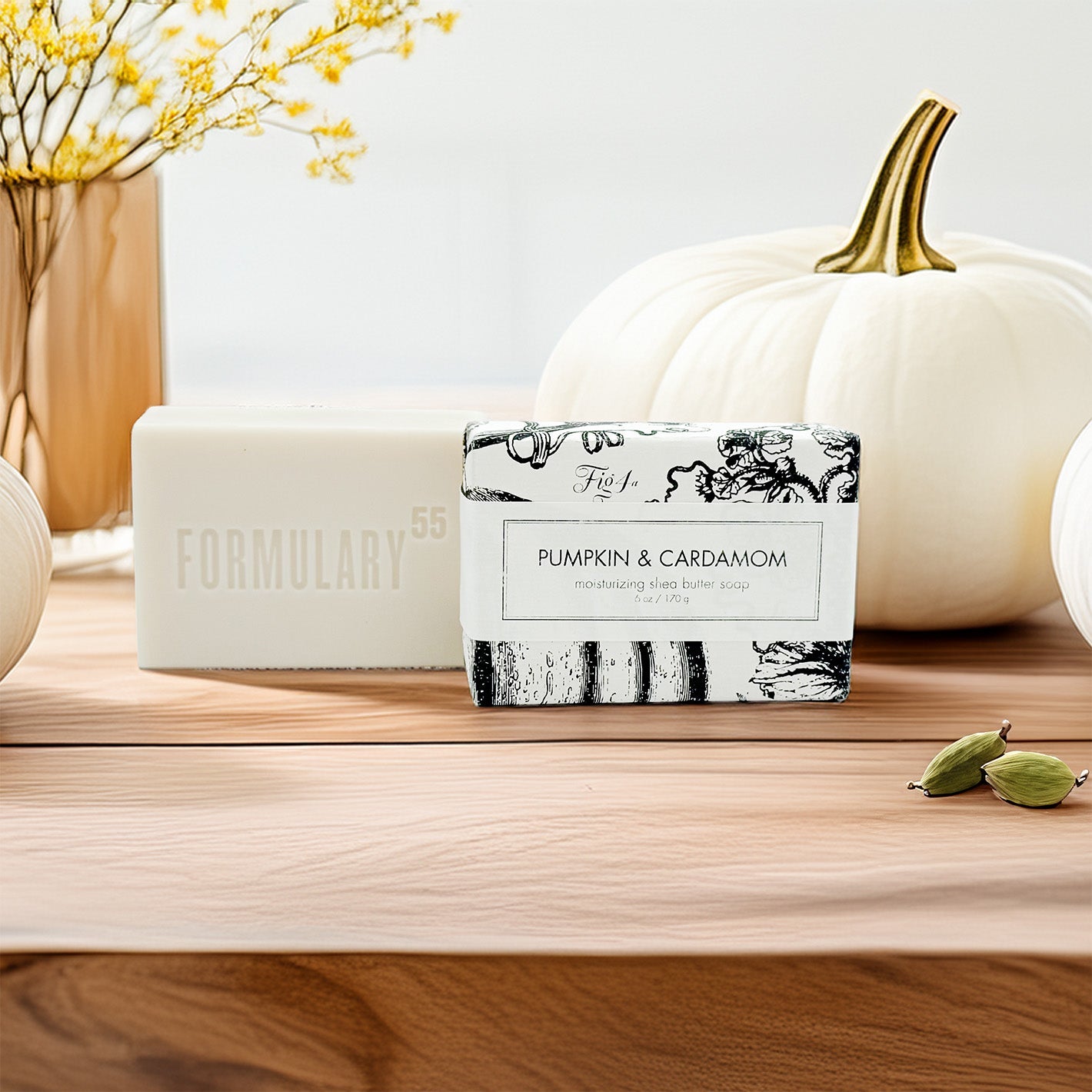 Pumpkin & Cardamom - Shea Butter Bar Soap