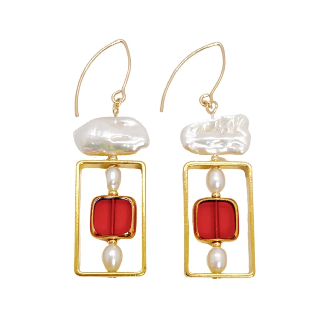 Art 2311E x Pearls Earrings