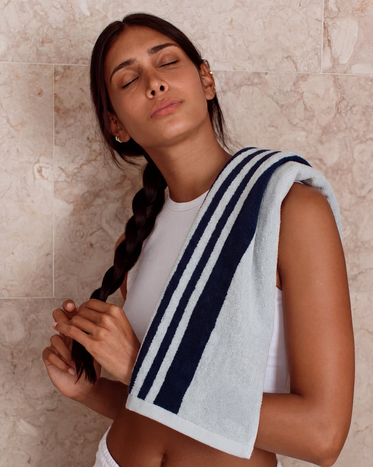 Everlayer Plush Cotton Reversible Towel - Janus Edge