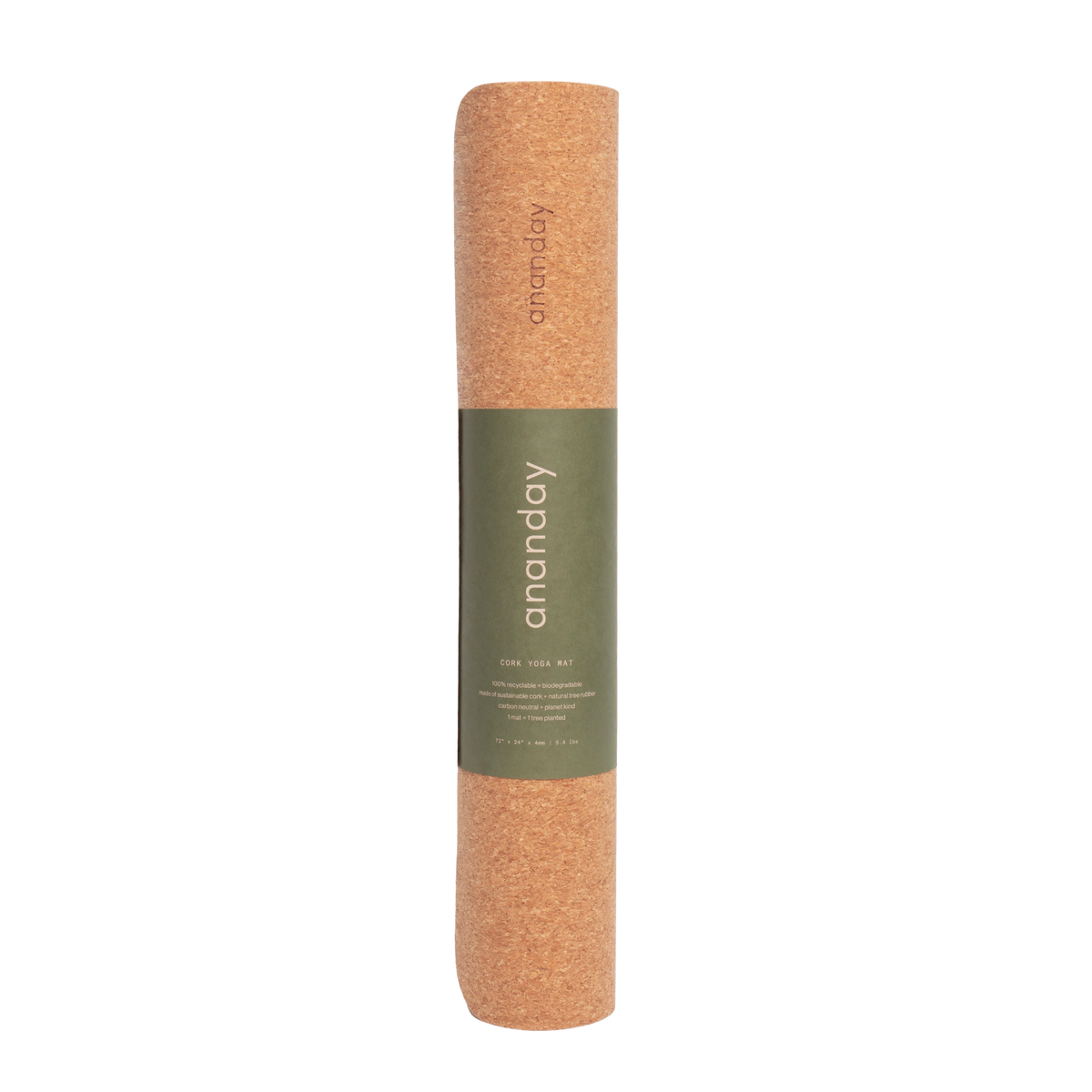 Ananday Cork Yoga Mat - Ananday
