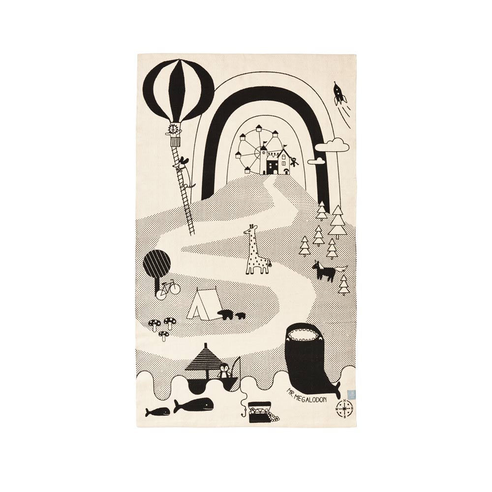 Mr Megalodon Adventure Rug Design By Oyoy 1