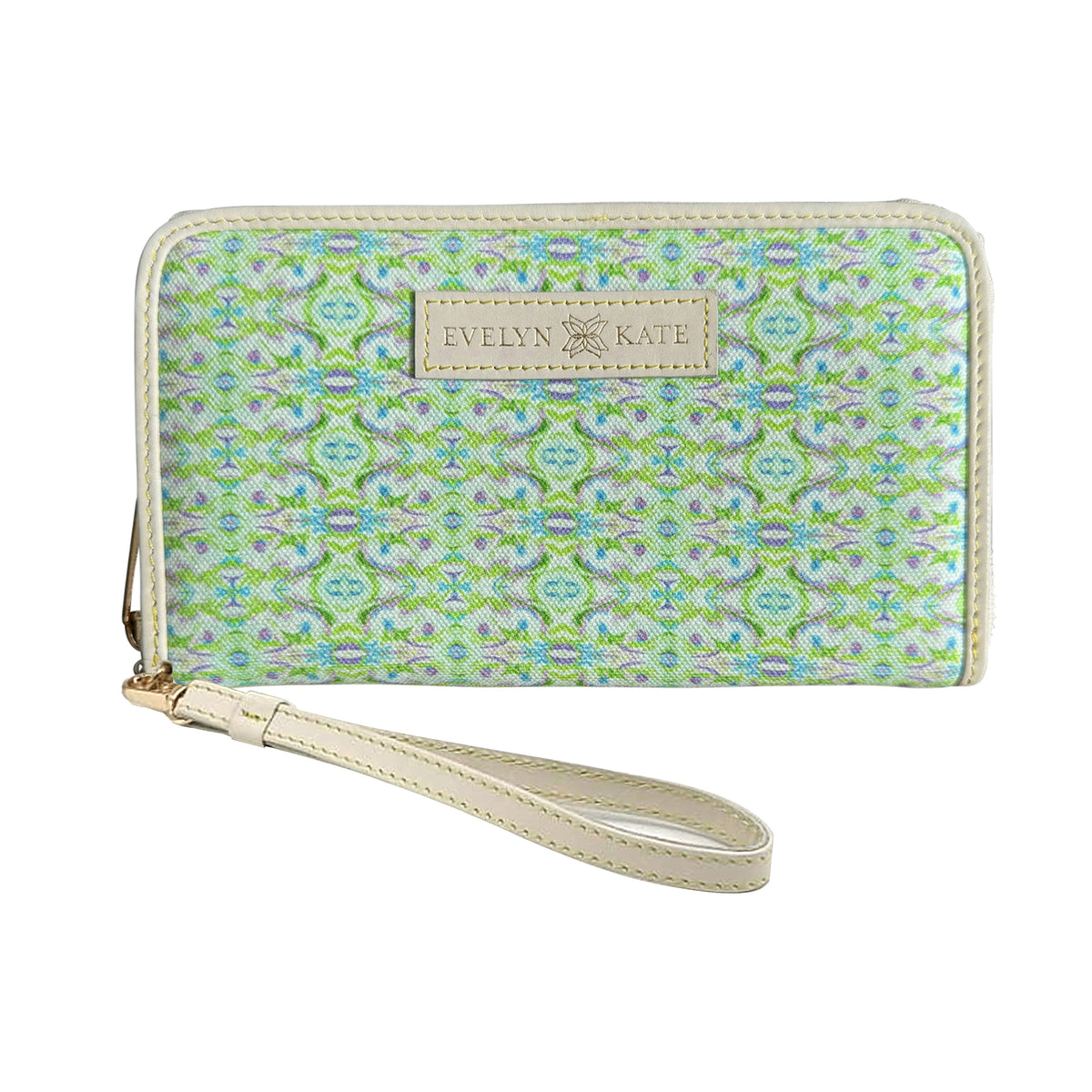 Spring C Canvas Wristlet Wallet