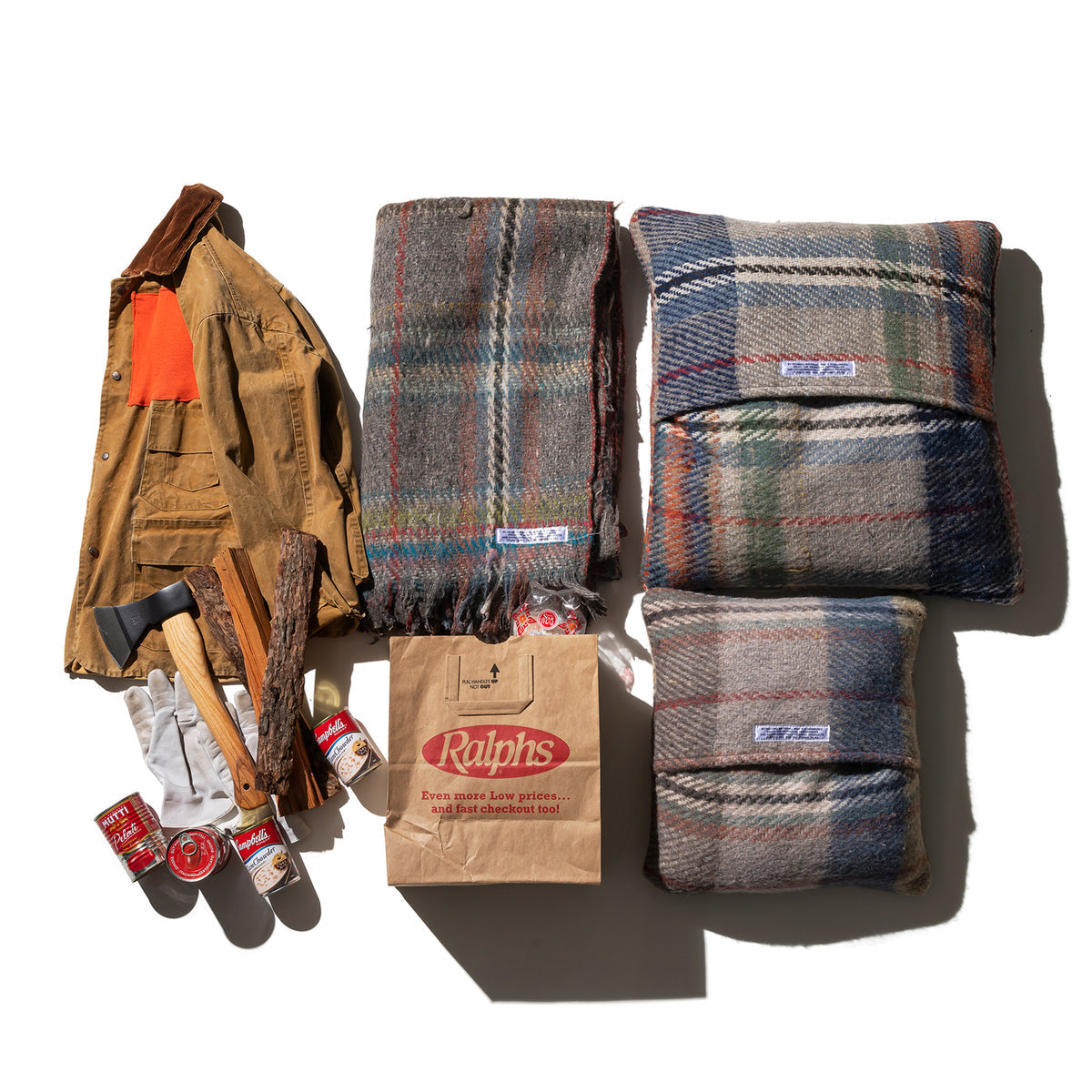 Recycled Wool Mix Blanket Assorted Color 2