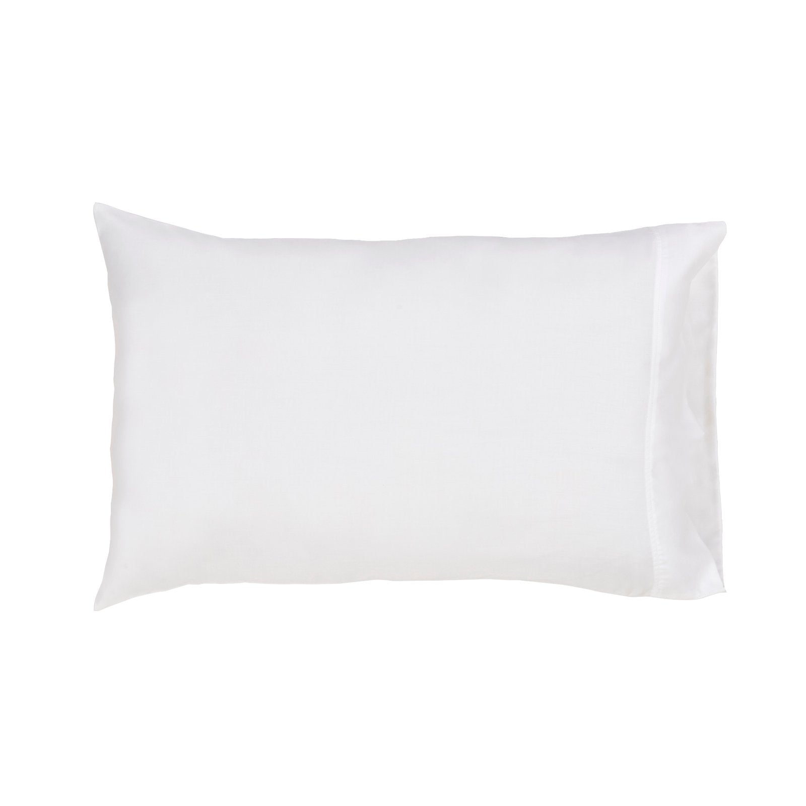 AKP-509-2040_1|White 100% Lyocell pillowcase, soft and breathable sateen finish for luxurious, cooling sleep comfort. (117)