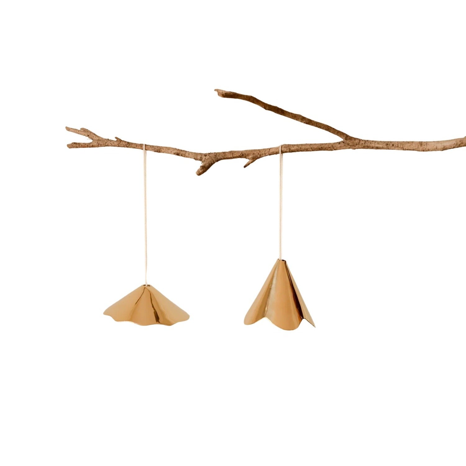 S/2 Petunia Flower Ornaments