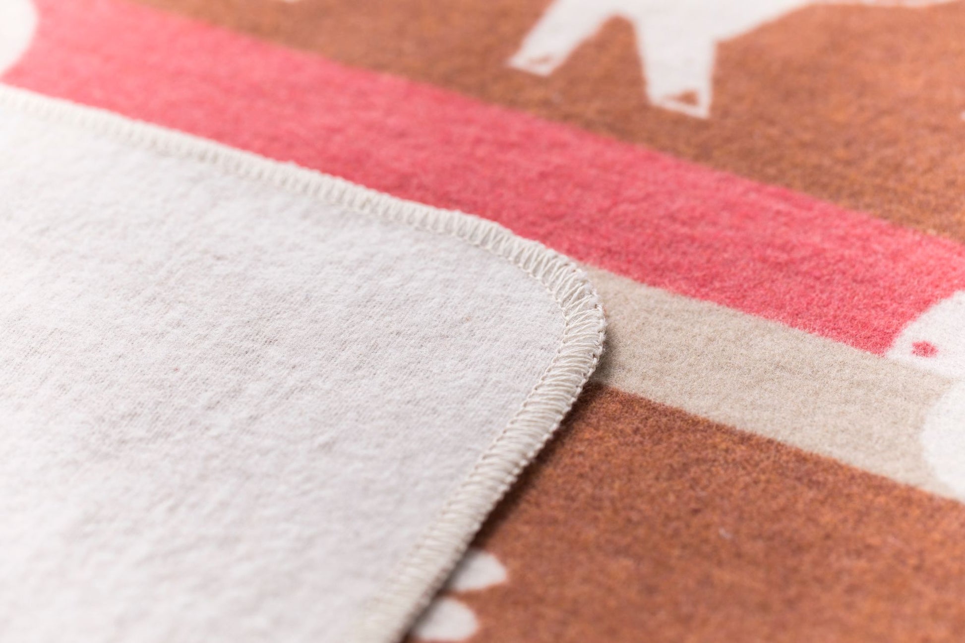 JUWEL baby blanket "fox and mushroom" in . Blanket made by David Fussenegger , a family-run mill in Austria.
