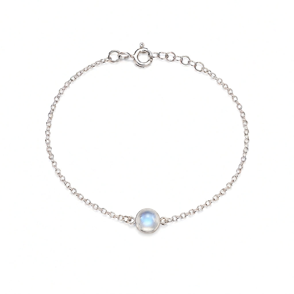 Moonstone_June_birthstone_single_stone_bracelet