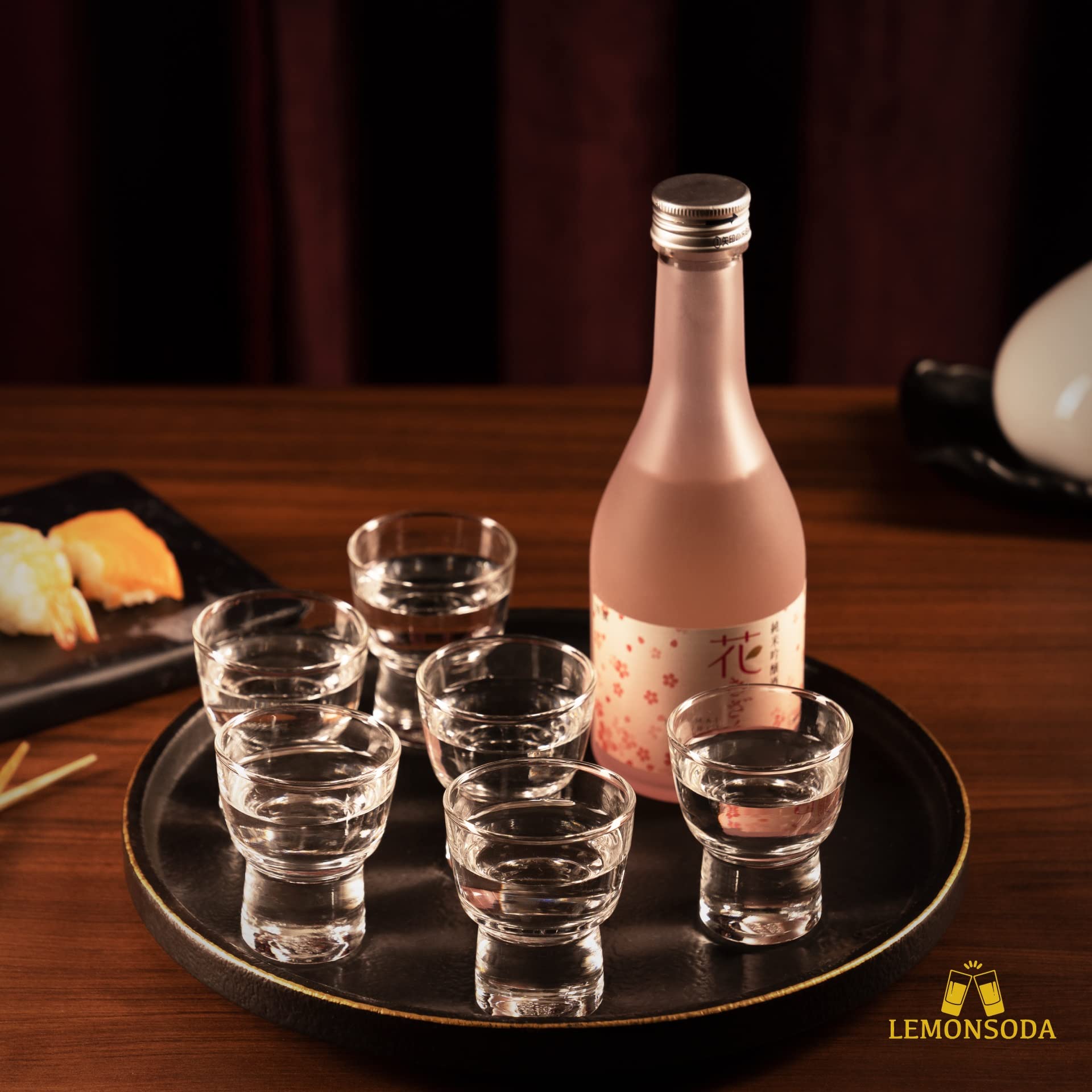 LEMONSODA Haiku Sake Shot Glasses -(60 mL / 2 fl. oz.) - Lemonsoda