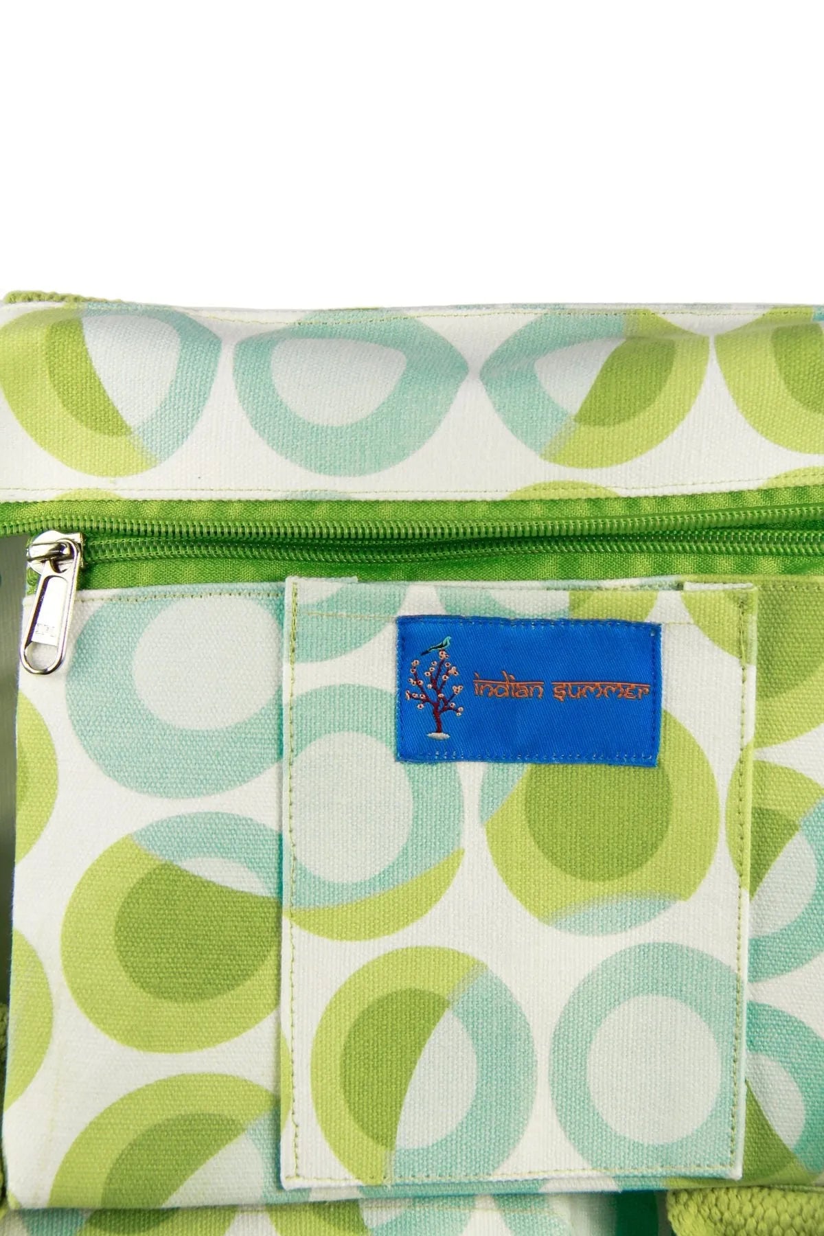 Stylish Circle Pattern Weekend Light Green