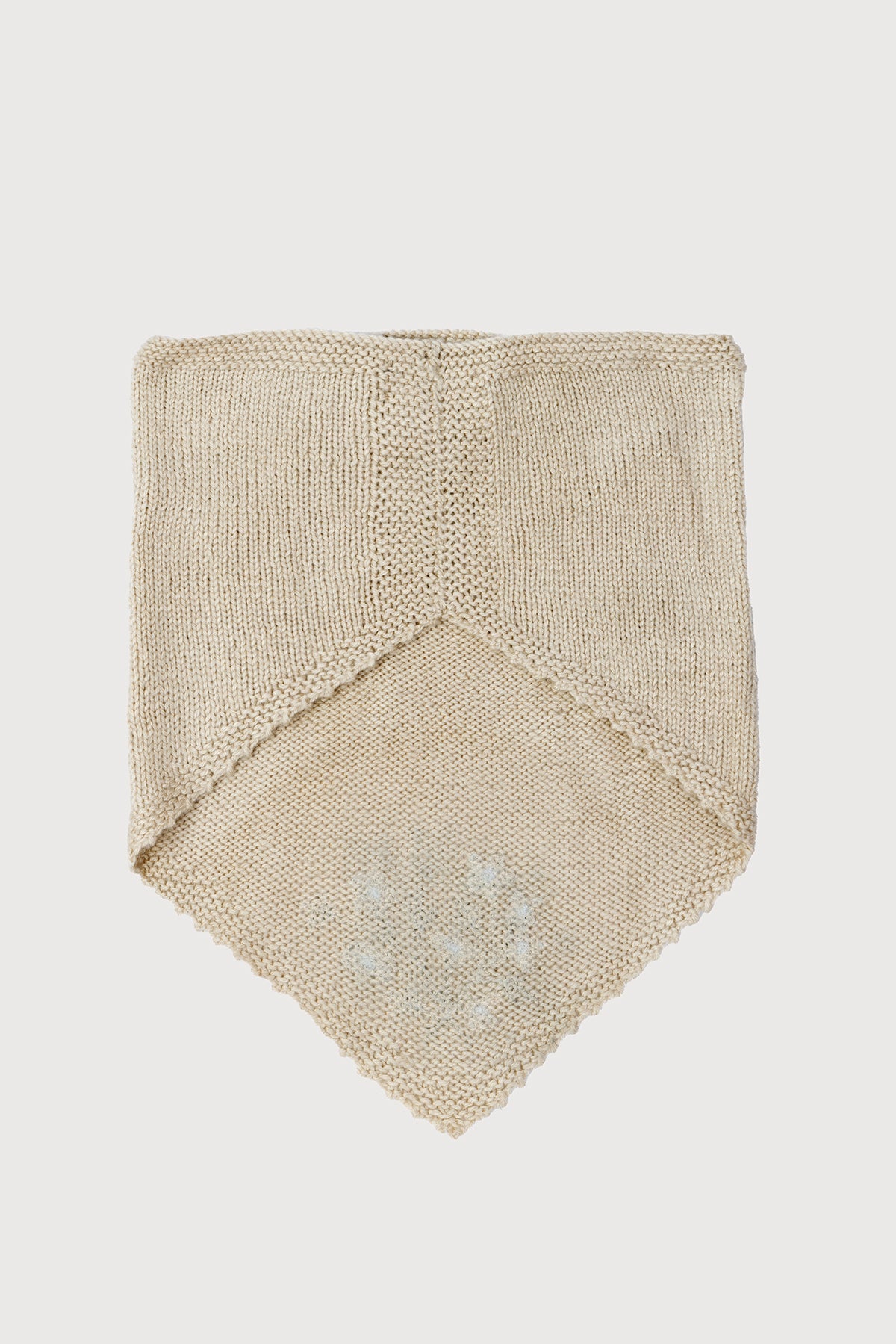 Floral Embroidered Snood - Natural