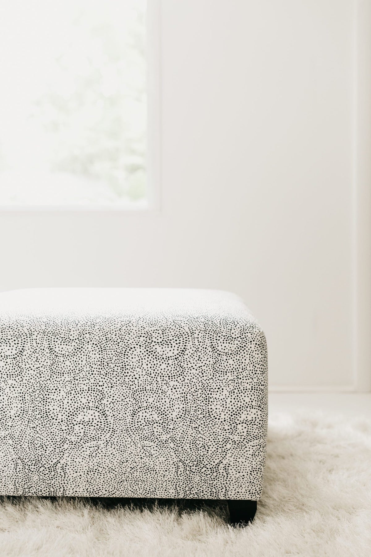 Palizada in Albatross 25" x 27" x 15" Large Ottoman - at300nelson