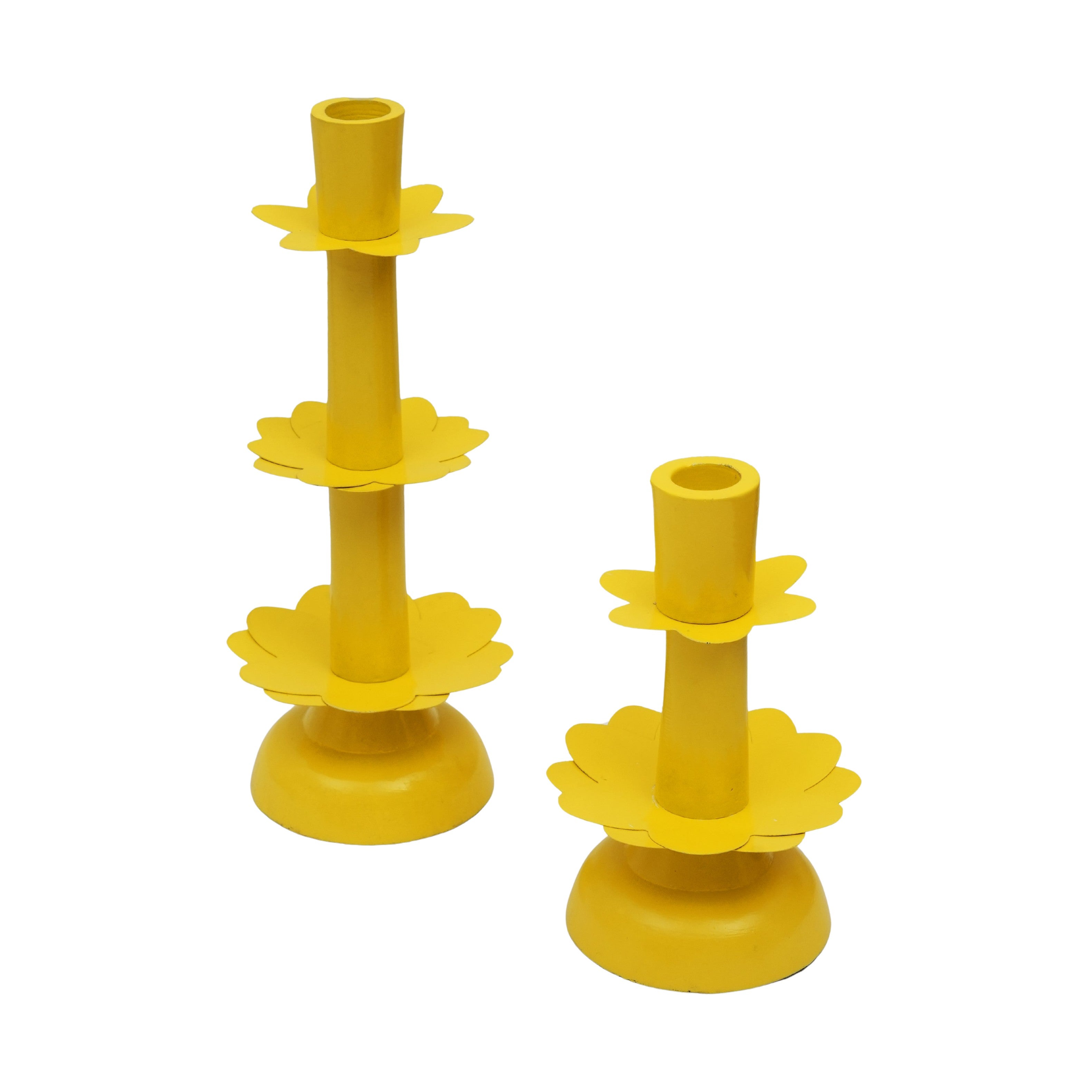 Sunny Tapered Candleholders
