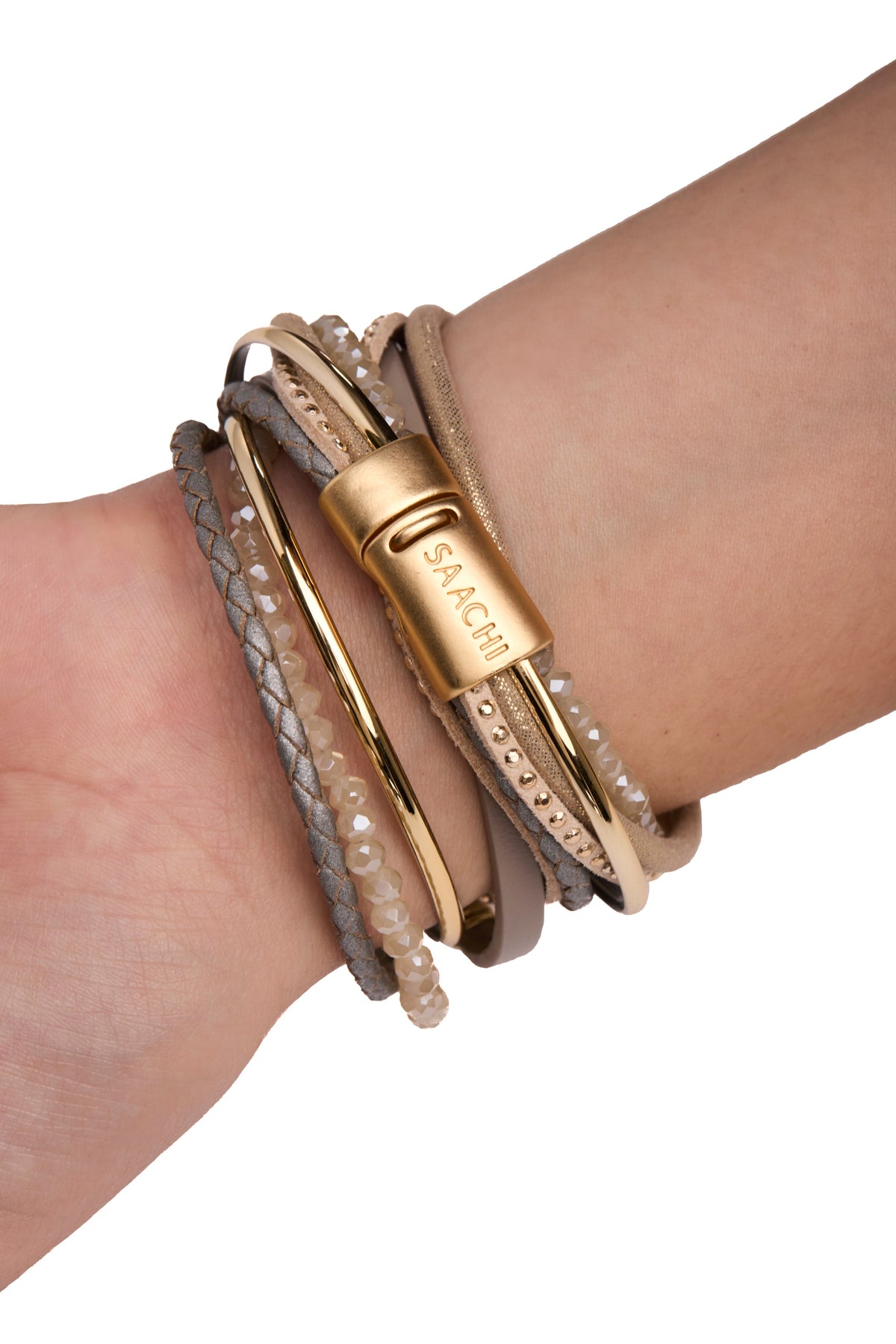 Endless Dream Double Wrap Bracelet - Dim Gray