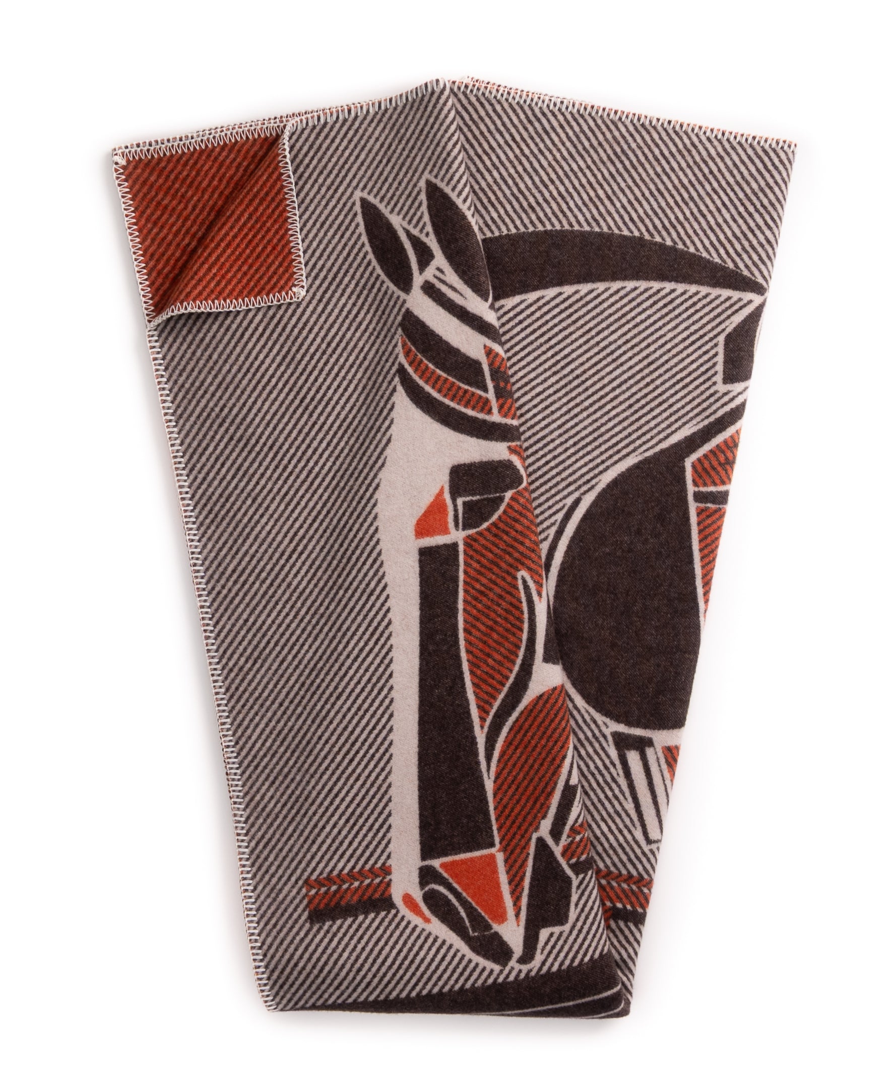 The Thoroughbred Throw – Extra-Fine Italian Merino Wool | 57" x 74"-Throws and Blankets-[bar code]-Prince of Scots