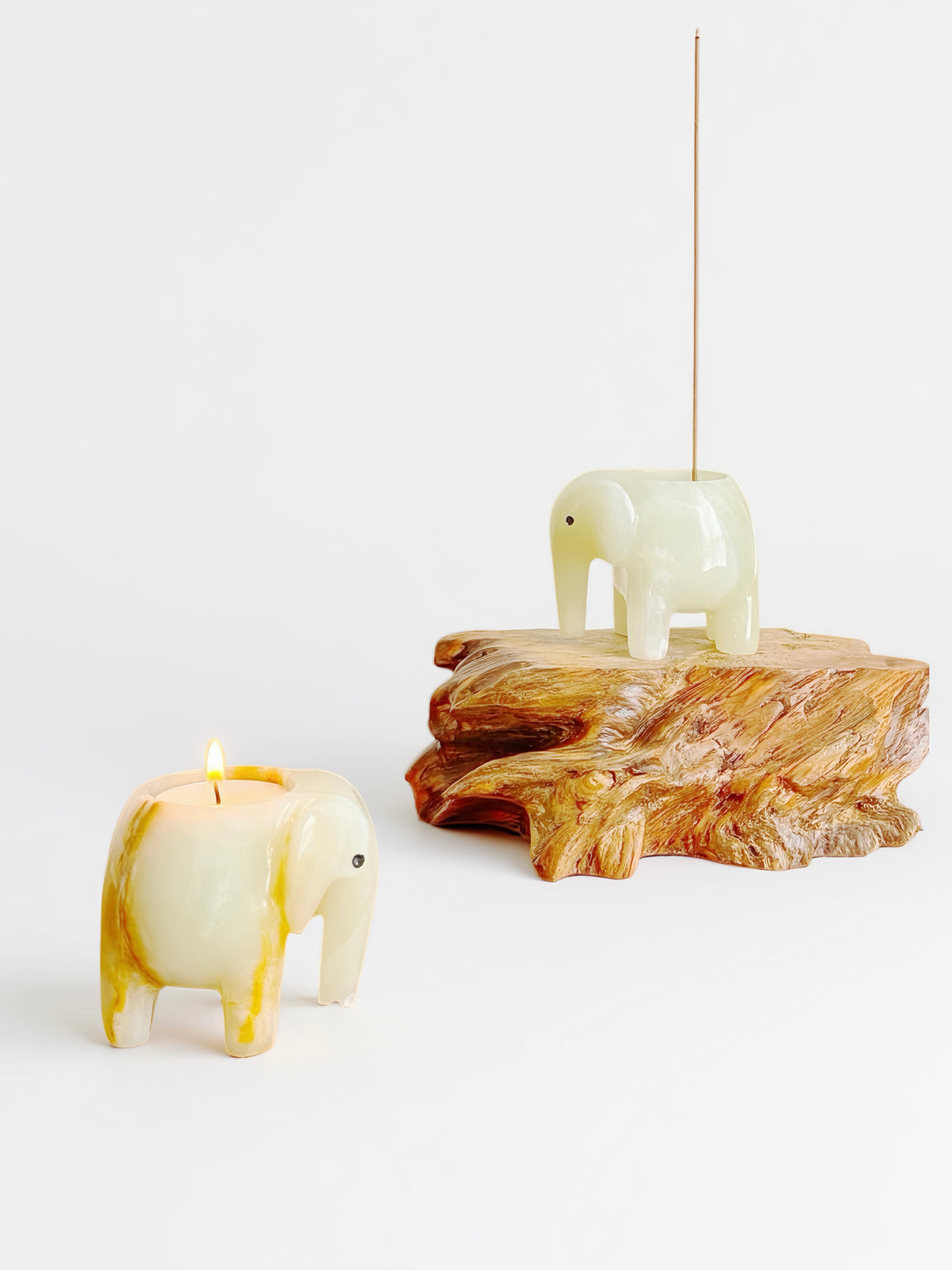 Gentle Giant 2-in-1 Incense Burner & Tealight Candle Holder