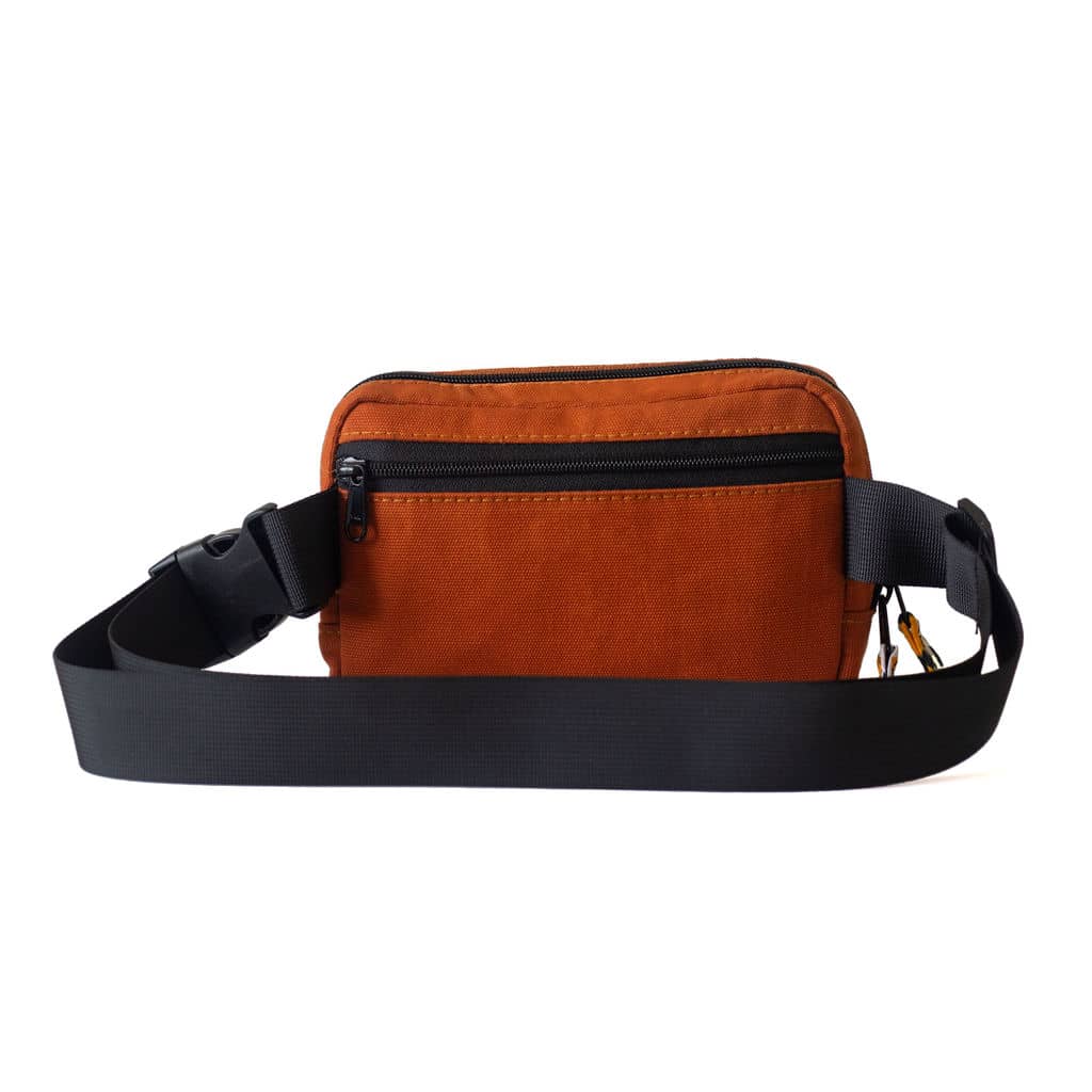 Canvas Crossbody Belt Bag Pouch, The Everywhere Belt Bag #color_rust