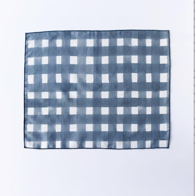 Blue Cross Hatch Placemat