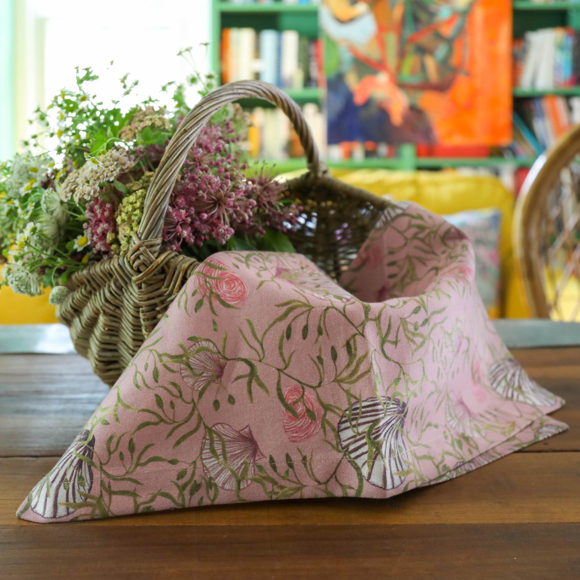 6 Napkins Mussels from Brussels Offcut Version - Thumbnail 2