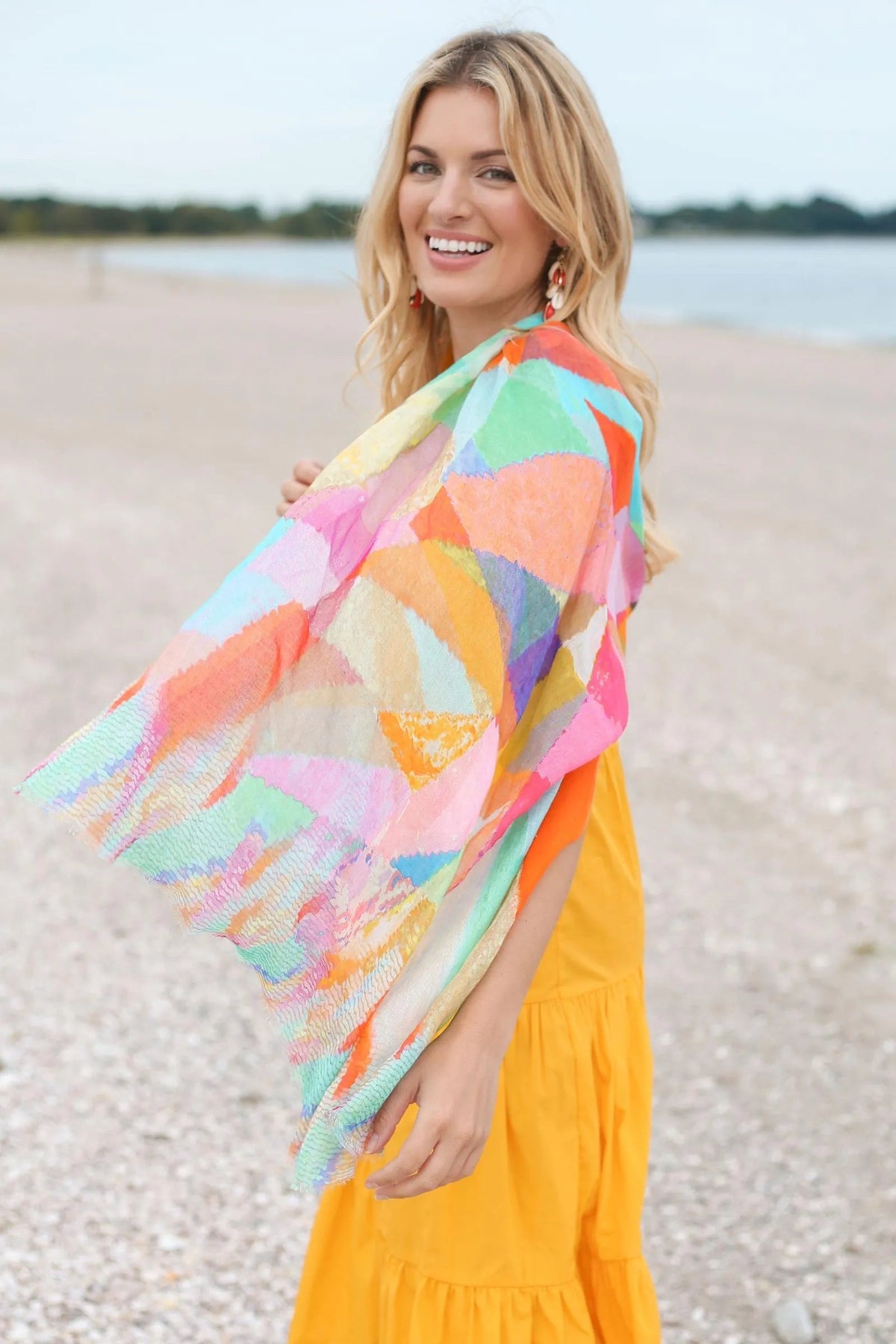 Eleanor Scarf Light Multi