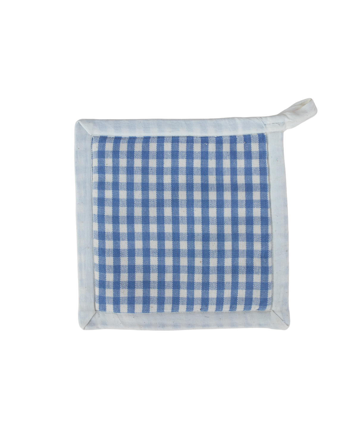 Chambray Gingham Pot Holder