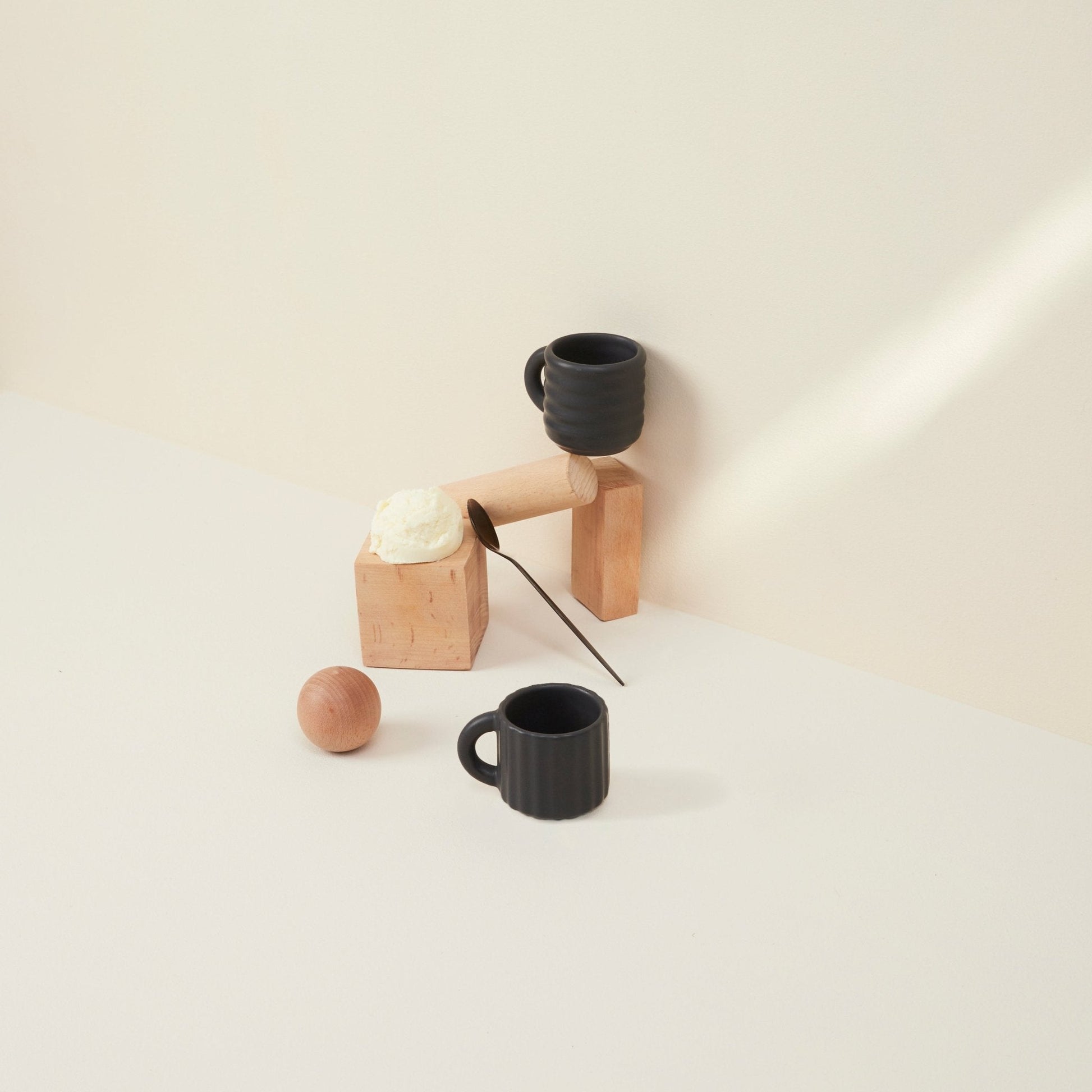 Ripple Espresso Cups Set of 2 - Form&Seek