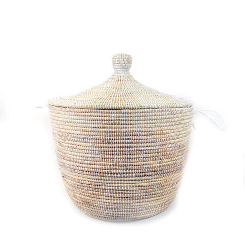 Mbare Dou Lid Storage Basket - Thumbnail 2