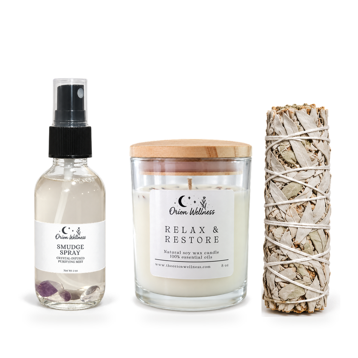 Sacred Space Ritual Box complete set on a white background