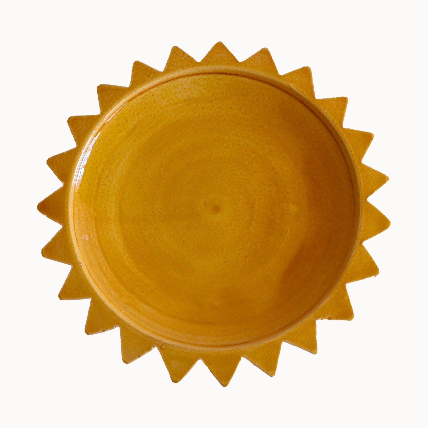 Ceramic Sun Plate by Apartment F