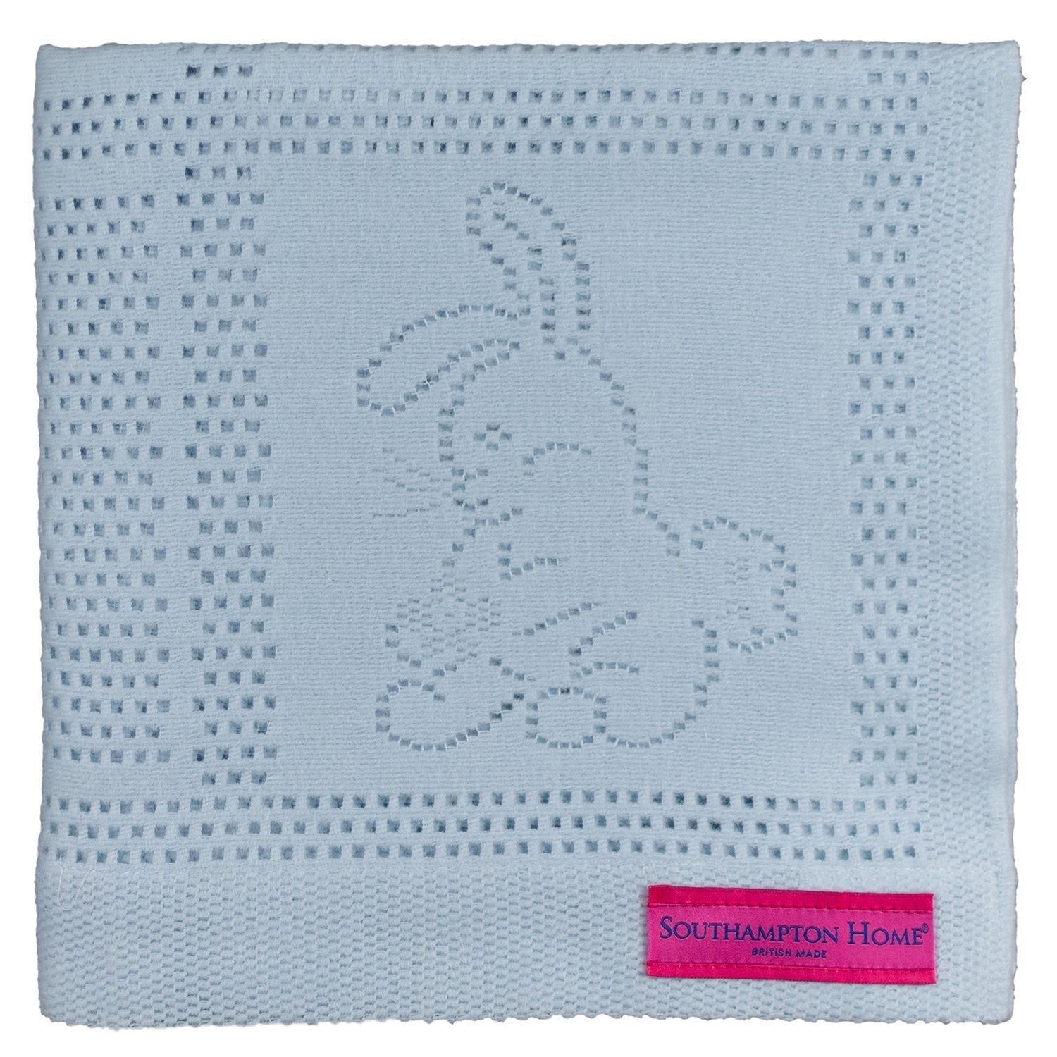 Southampton Home Lace Weave Bunny Baby Blanket ~ Blue ~-Gifts-00810032751289-{sku]-Prince of Scots