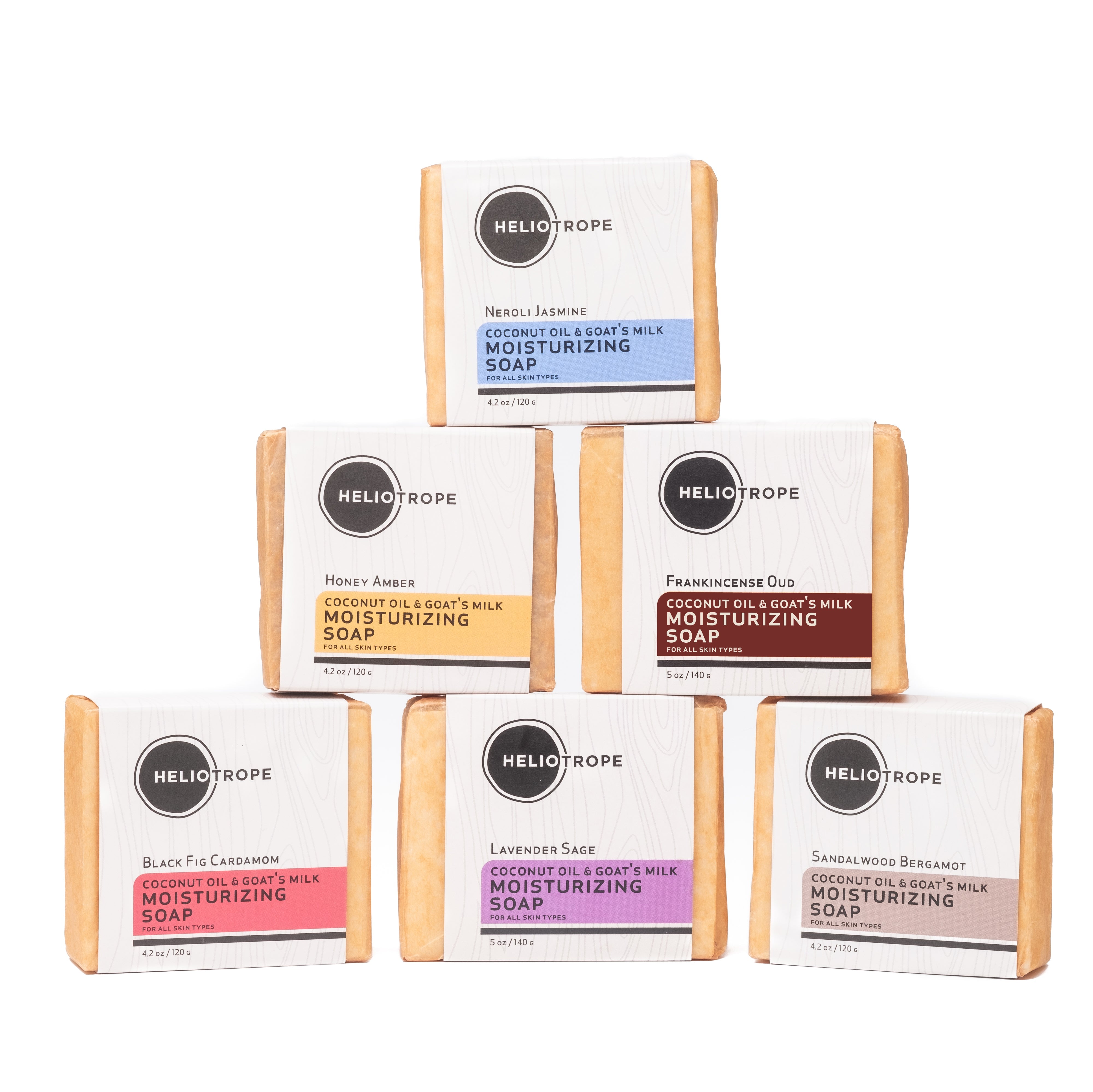 Heliotrope SF Coconut Oil & Goat's Milk Soap