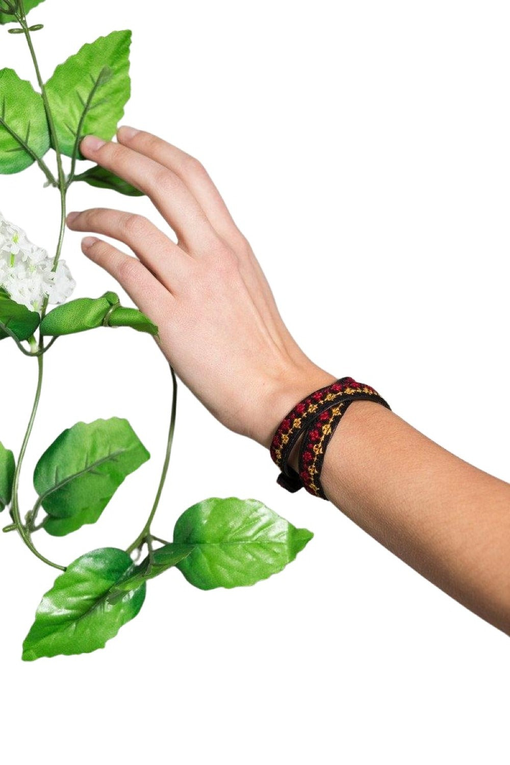 Choker/Wrap Bracelet - Saffron - Darzah