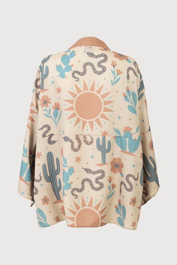 Kalahari Short Kimono - Multi