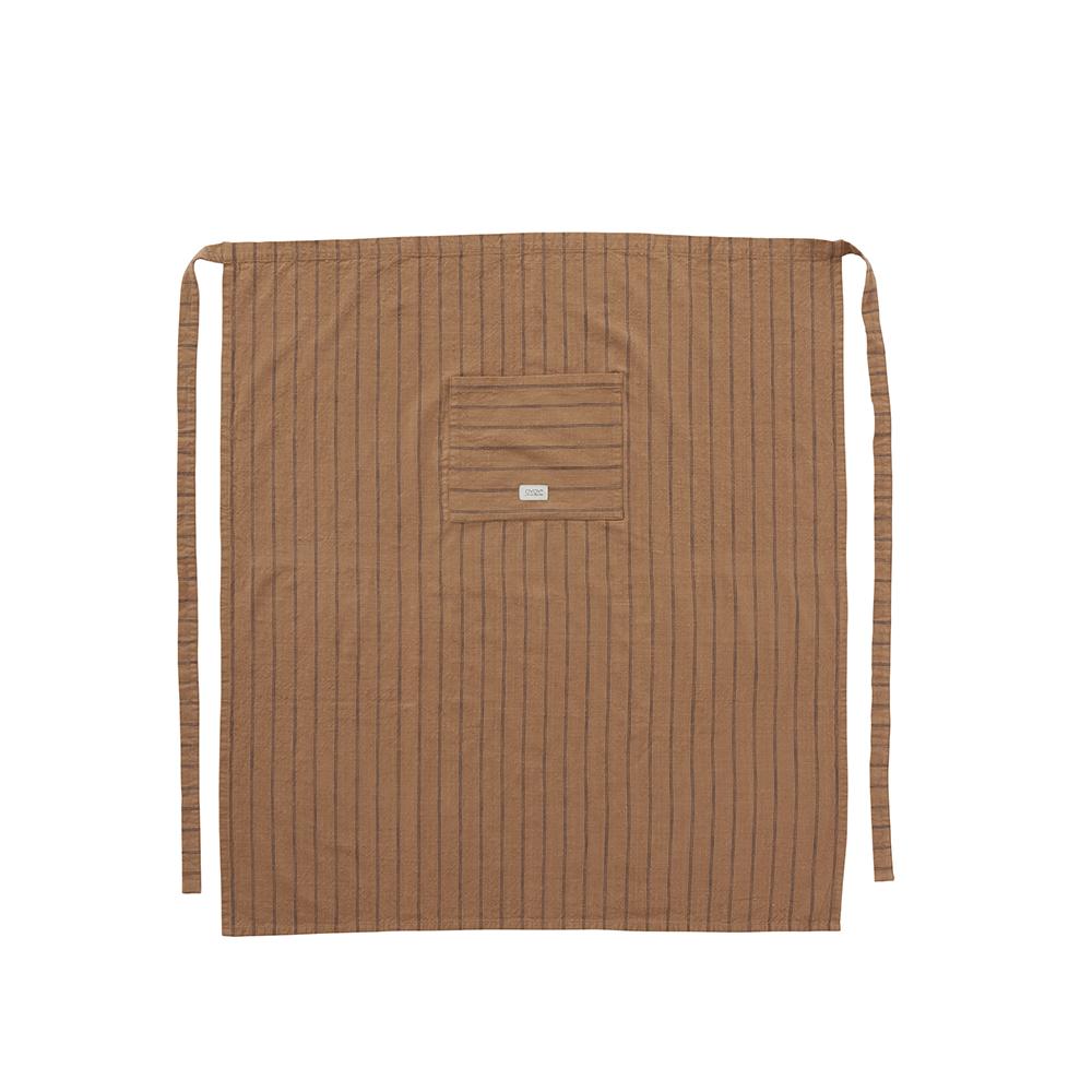 Gobi Chef Apron Dark Caramel By Oyoy 1