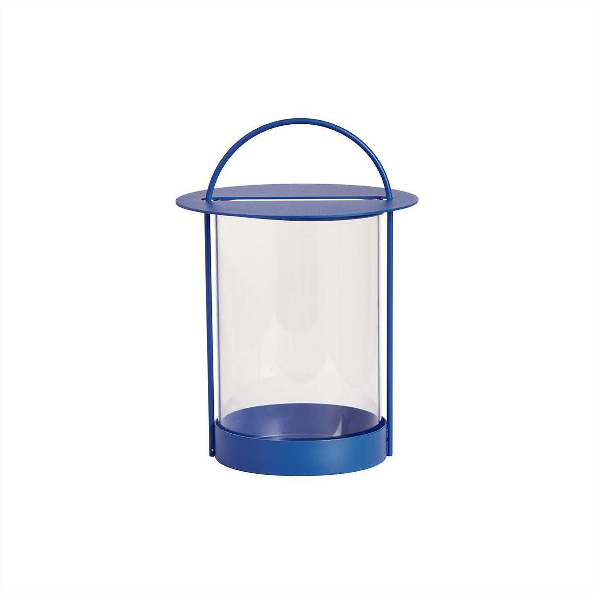 Maki Lantern Small In Optic Blue 1