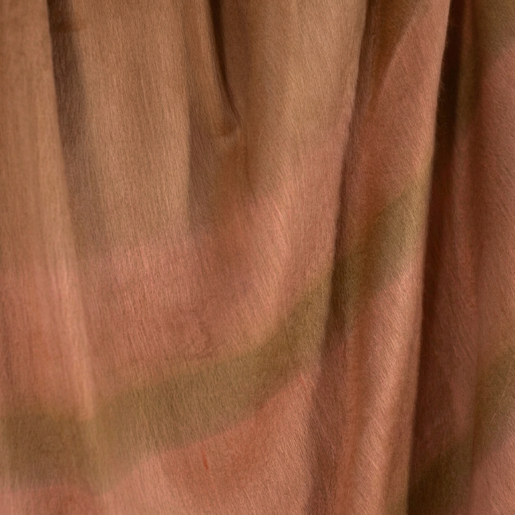 Copper & Coral handwoven alpaca throw blanket, Kallpa Collection, made in Ecuador