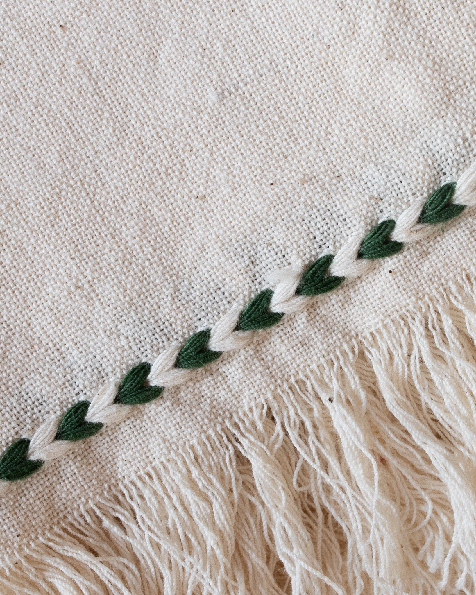 Olive Braid Detail Napkin - Thumbnail 3