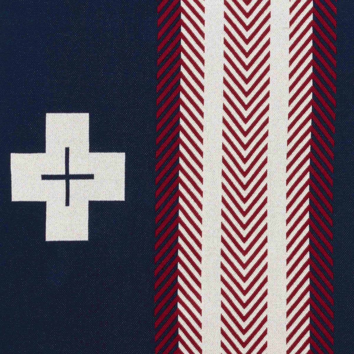in2green Eco Throw Heritage Trail - Cotton Sustainable Knit Geometric Throw Blanket 601570195396 BL01XHT1
