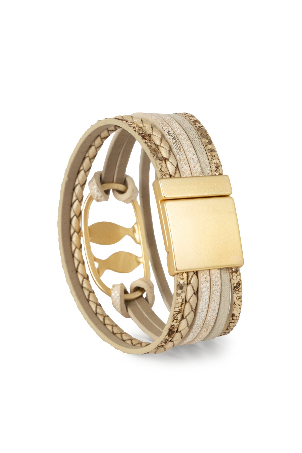 Coastal Multi Strand Bracelet - Gold