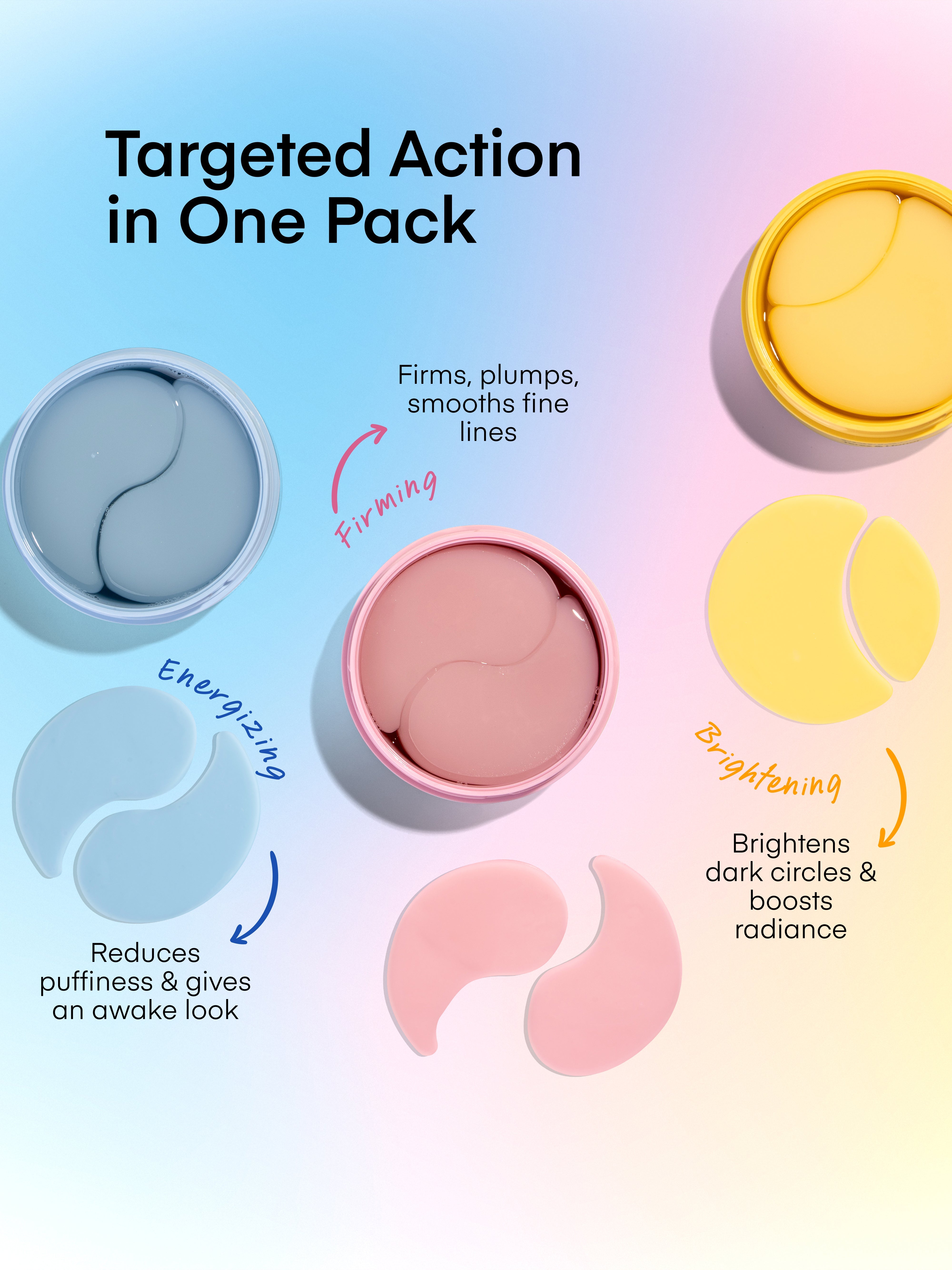 Terez & Honor Eye Patches Gift Set - 3-Pack (x 60 Pcs)