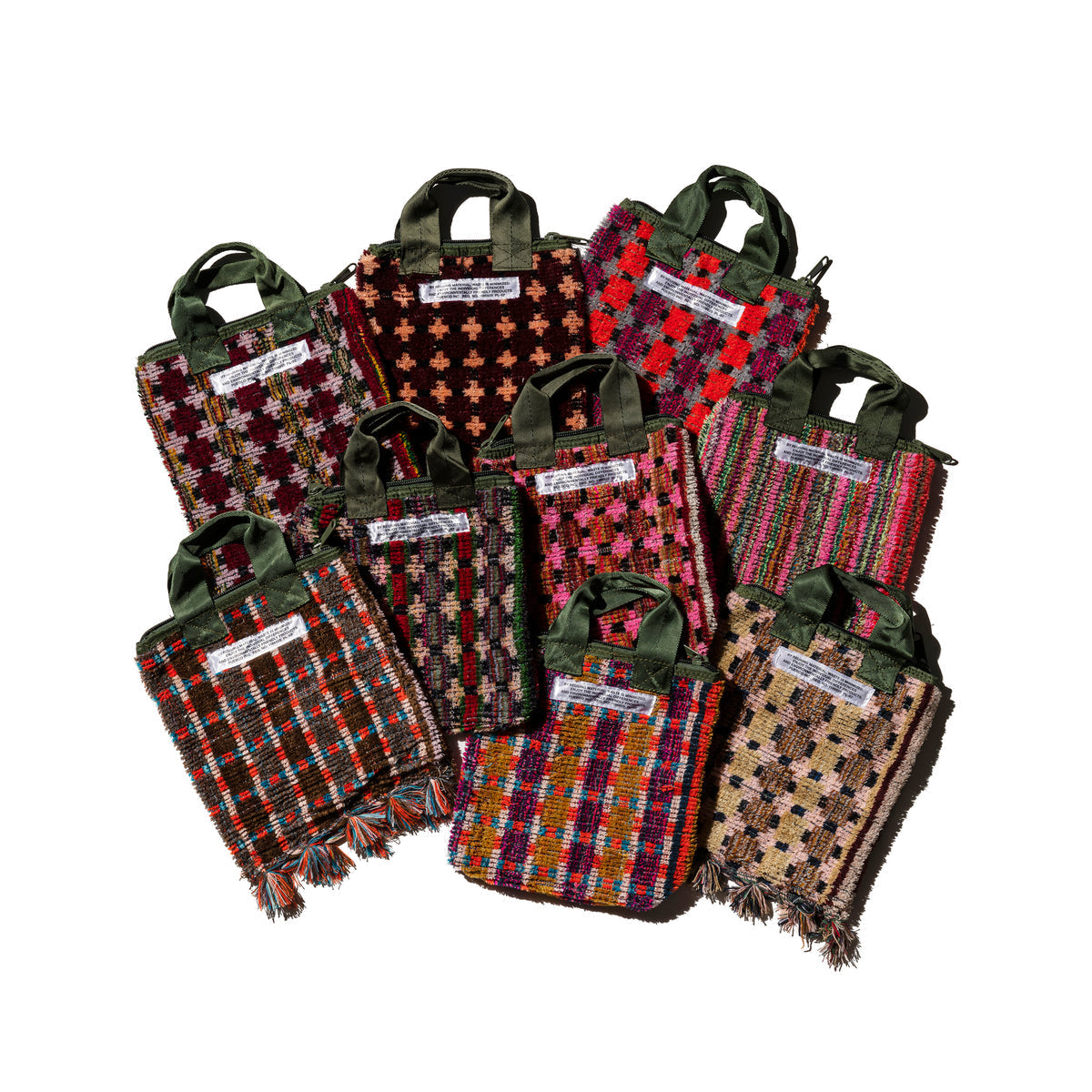 Truck Seat Fabric Small Tote 1