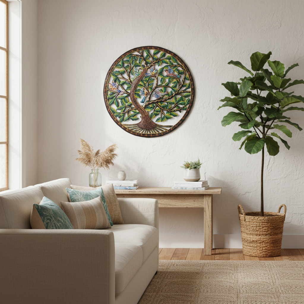 RND081 Lifestyle Boho Living Room
