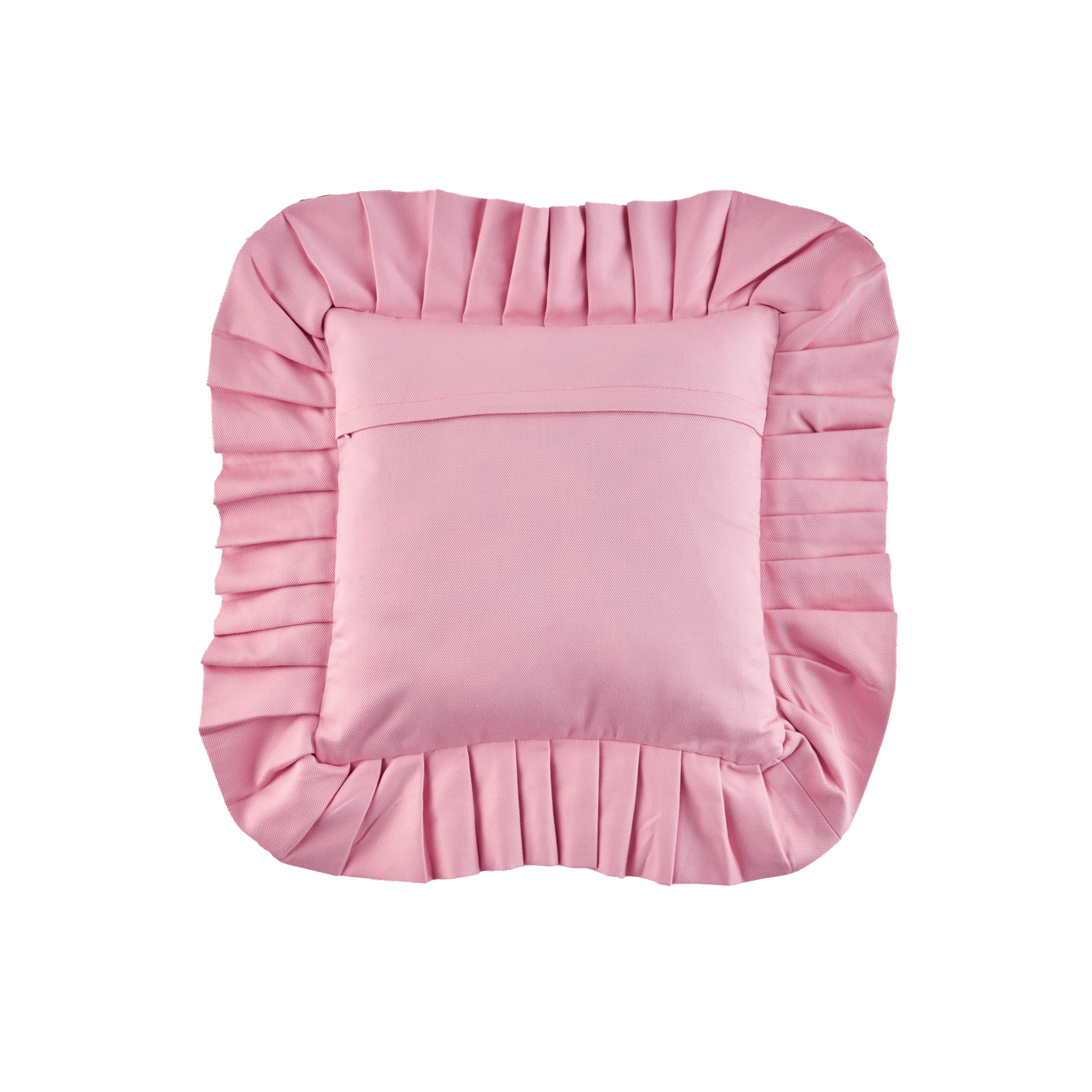 Ruffled Pillow Cover Blumen - Thumbnail 2